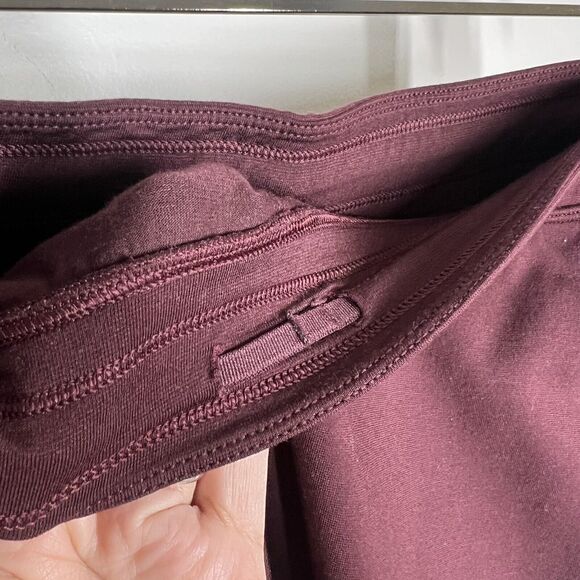 Lululemon Sz 6 Cover Your Tracks Pants Cassis Maroon - Picture 6 of 11
